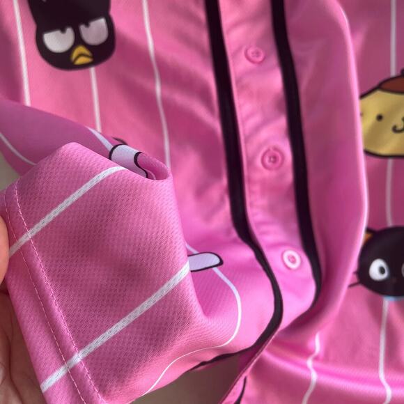 Hello Kitty And Friends Graphic Baseball Jersey Womens Size L - Picture 13 of 14
